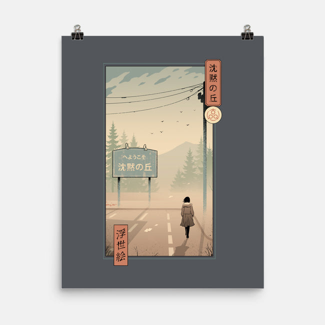 Silent Mountain Ukiyo-e-None-Matte-Poster-vp021