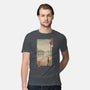 Silent Mountain Ukiyo-e-Mens-Premium-Tee-vp021