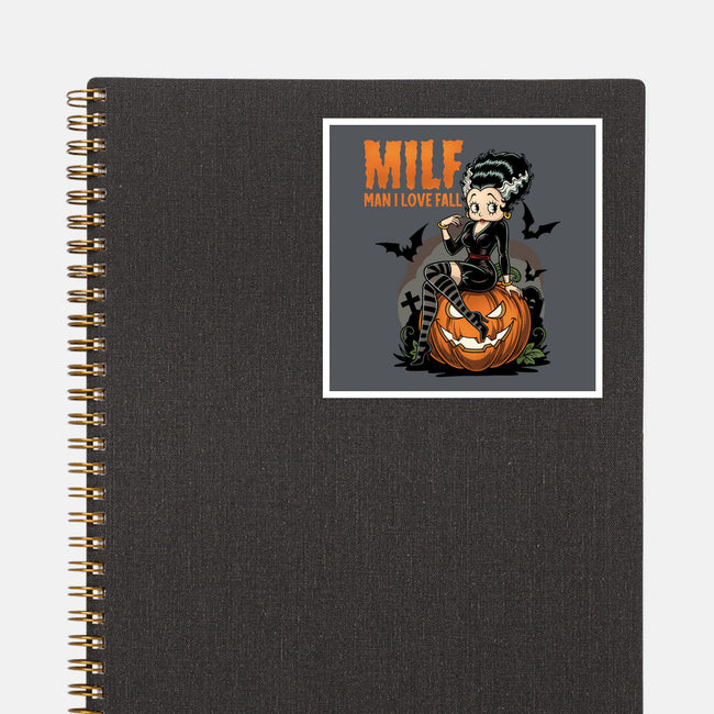 Man I Love Fall-None-Glossy-Sticker-P1yu5h