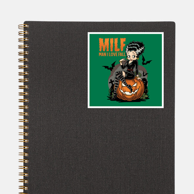 Man I Love Fall-None-Glossy-Sticker-P1yu5h