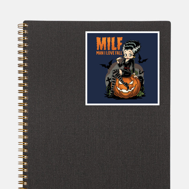Man I Love Fall-None-Glossy-Sticker-P1yu5h