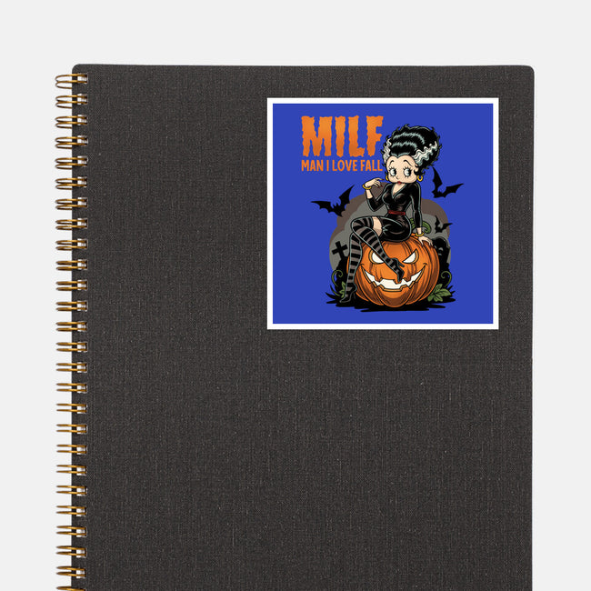 Man I Love Fall-None-Glossy-Sticker-P1yu5h