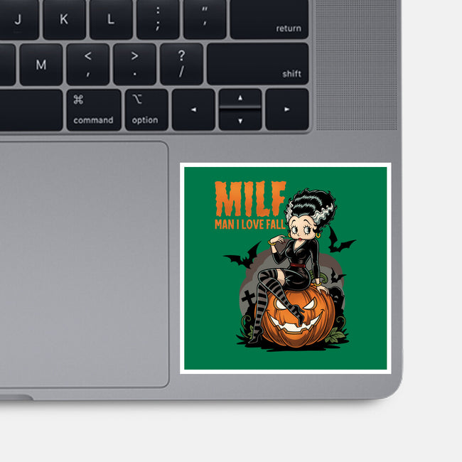 Man I Love Fall-None-Glossy-Sticker-P1yu5h