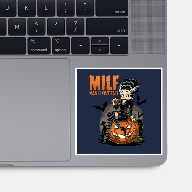 Man I Love Fall-None-Glossy-Sticker-P1yu5h