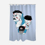 Like Father Like Son-None-Polyester-Shower Curtain-Geekydog
