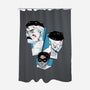 Like Father Like Son-None-Polyester-Shower Curtain-Geekydog