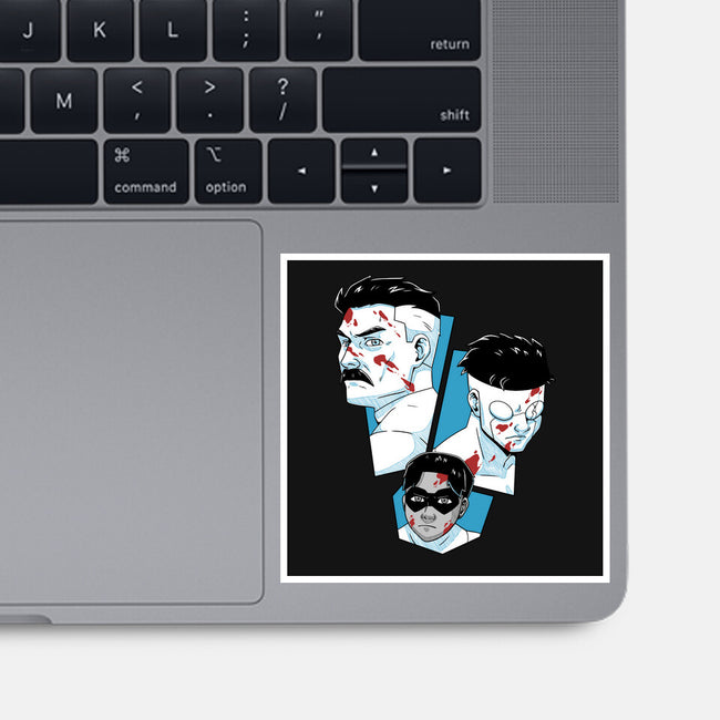 Like Father Like Son-None-Glossy-Sticker-Geekydog