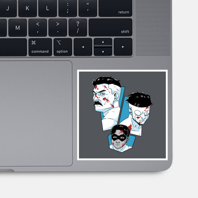 Like Father Like Son-None-Glossy-Sticker-Geekydog