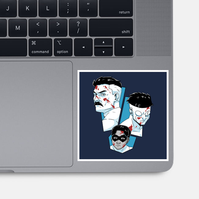 Like Father Like Son-None-Glossy-Sticker-Geekydog