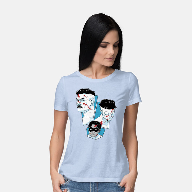 Like Father Like Son-Womens-Basic-Tee-Geekydog