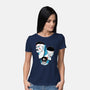Like Father Like Son-Womens-Basic-Tee-Geekydog