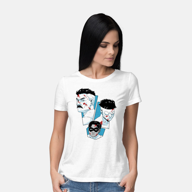 Like Father Like Son-Womens-Basic-Tee-Geekydog