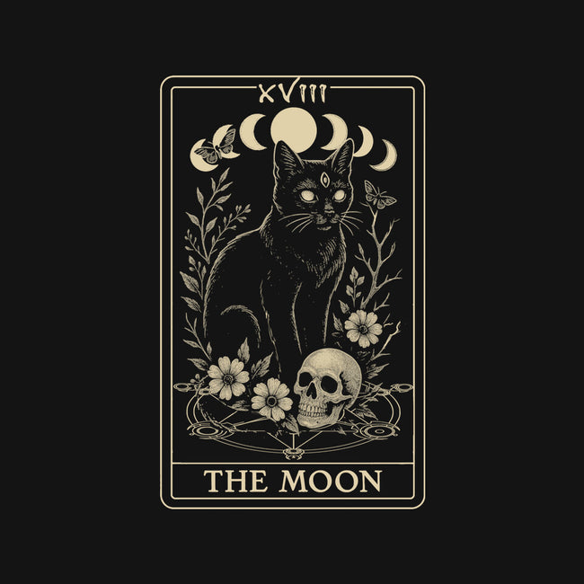 The Moon Cat Tarot-Unisex-Pullover-Sweatshirt-fanfabio