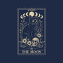 The Moon Cat Tarot-Unisex-Pullover-Sweatshirt-fanfabio