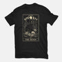 The Moon Cat Tarot-Womens-Fitted-Tee-fanfabio