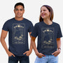 The Moon Cat Tarot-Unisex-Basic-Tee-fanfabio