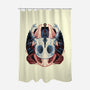 Ancient Underground Mysteries-None-Polyester-Shower Curtain-glitchygorilla