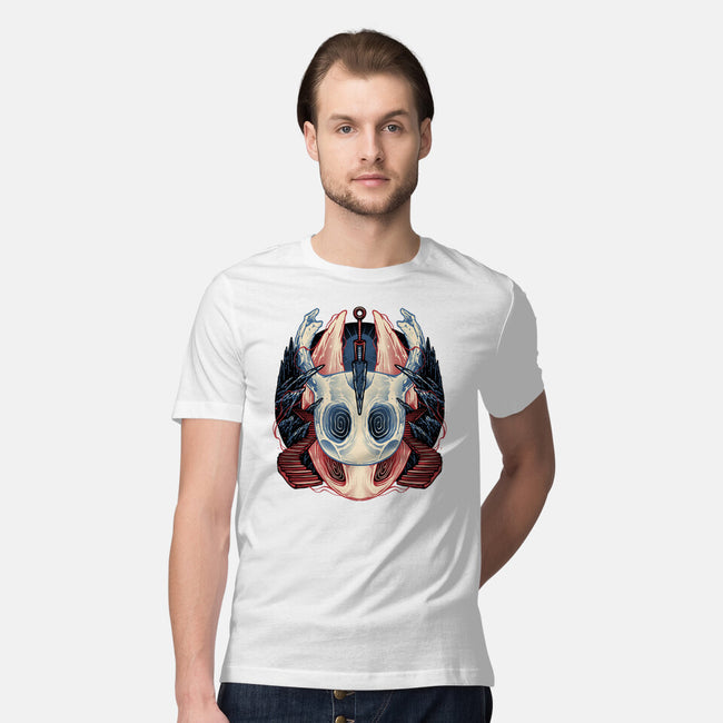 Ancient Underground Mysteries-Mens-Premium-Tee-glitchygorilla