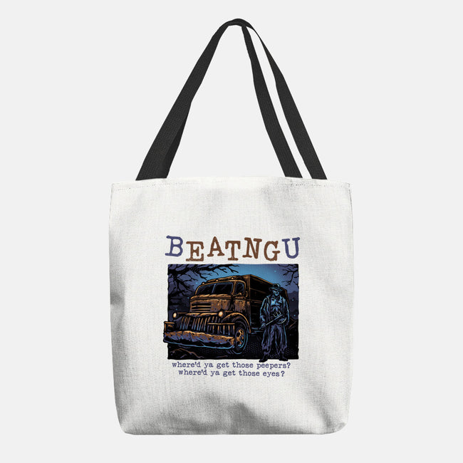 BEATNGU-None-Basic Tote-Bag-glitchygorilla