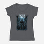 All You Can Hear In The Forest Is NI-Womens-V-Neck-Tee-zascanauta