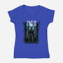 All You Can Hear In The Forest Is NI-Womens-V-Neck-Tee-zascanauta