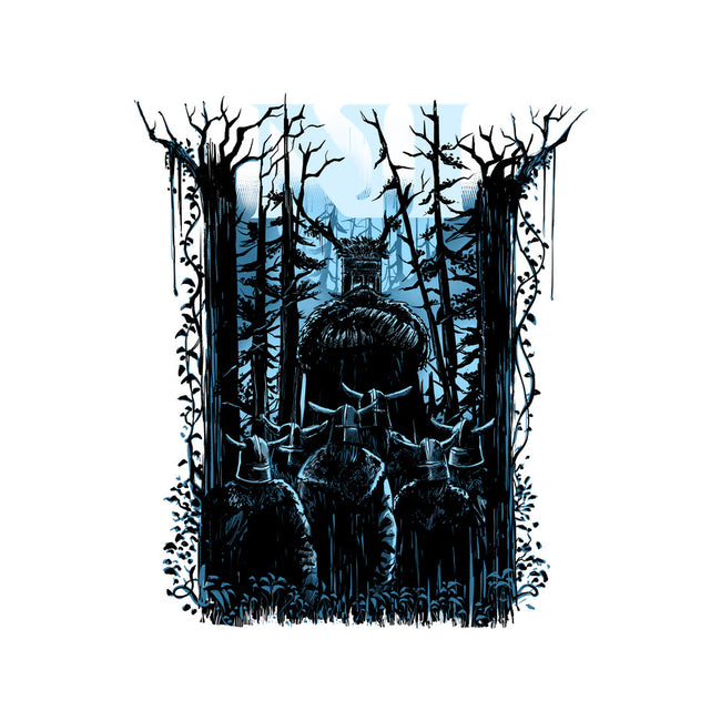 All You Can Hear In The Forest Is NI-Womens-Fitted-Tee-zascanauta