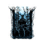 All You Can Hear In The Forest Is NI-Womens-Fitted-Tee-zascanauta