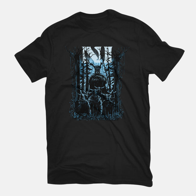 All You Can Hear In The Forest Is NI-Womens-Fitted-Tee-zascanauta