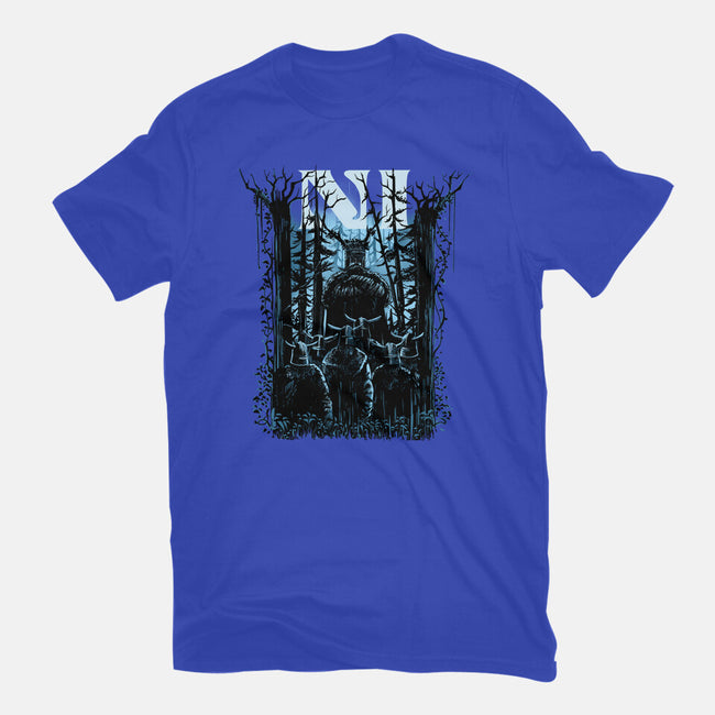 All You Can Hear In The Forest Is NI-Womens-Fitted-Tee-zascanauta