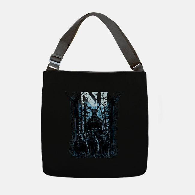 All You Can Hear In The Forest Is NI-None-Adjustable Tote-Bag-zascanauta