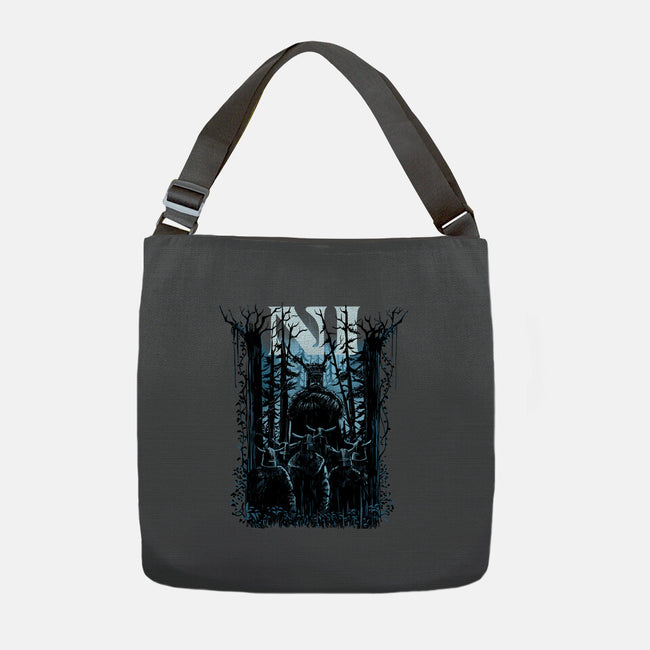 All You Can Hear In The Forest Is NI-None-Adjustable Tote-Bag-zascanauta