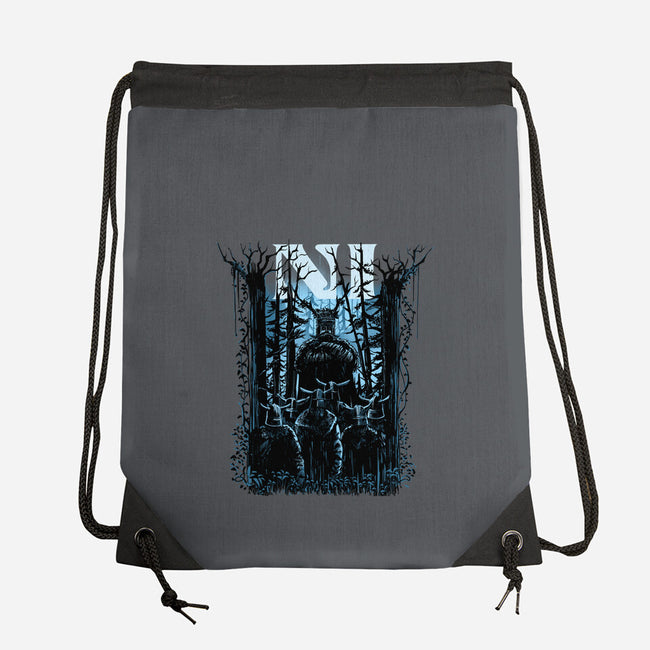 All You Can Hear In The Forest Is NI-None-Drawstring-Bag-zascanauta