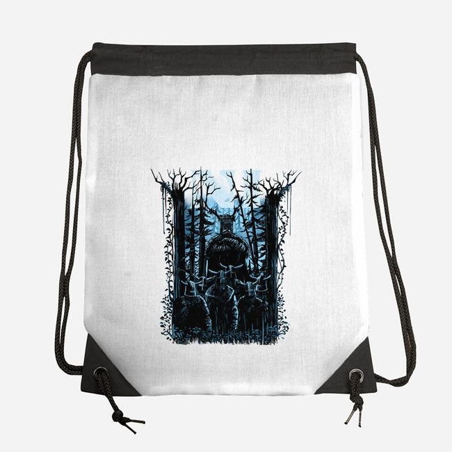 All You Can Hear In The Forest Is NI-None-Drawstring-Bag-zascanauta