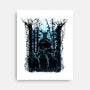 All You Can Hear In The Forest Is NI-None-Stretched-Canvas-zascanauta