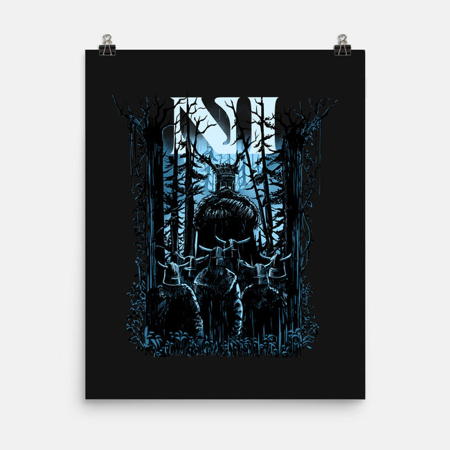 All You Can Hear In The Forest Is NI-None-Matte-Poster-zascanauta