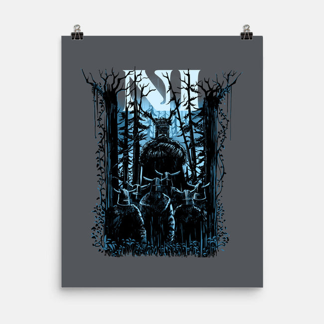 All You Can Hear In The Forest Is NI-None-Matte-Poster-zascanauta