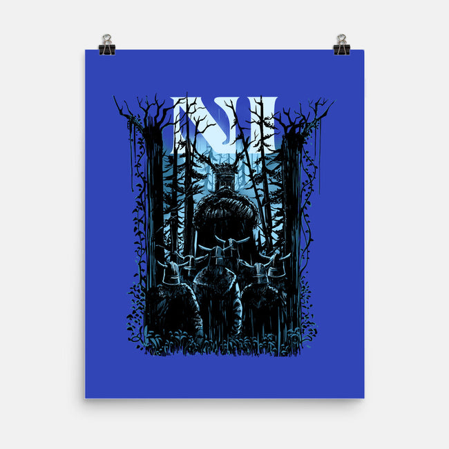 All You Can Hear In The Forest Is NI-None-Matte-Poster-zascanauta