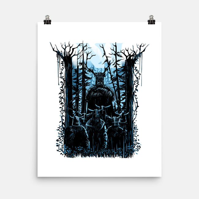 All You Can Hear In The Forest Is NI-None-Matte-Poster-zascanauta