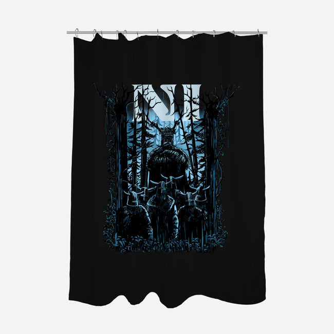 All You Can Hear In The Forest Is NI-None-Polyester-Shower Curtain-zascanauta