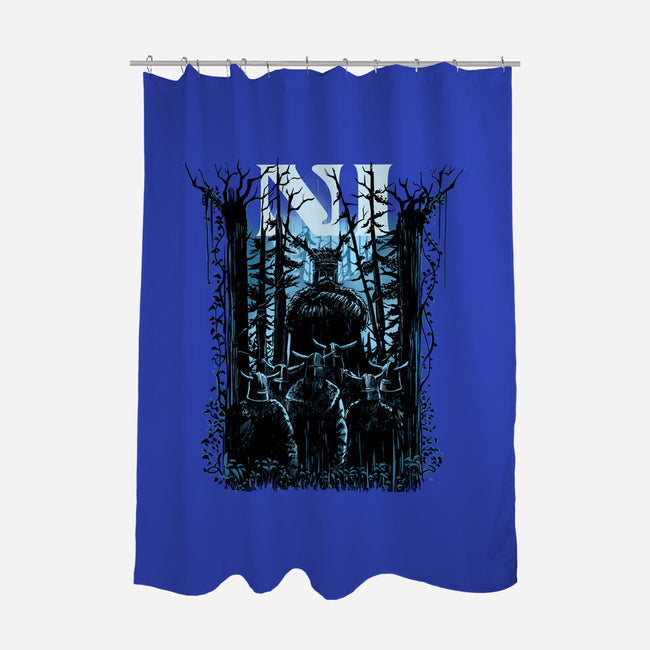 All You Can Hear In The Forest Is NI-None-Polyester-Shower Curtain-zascanauta