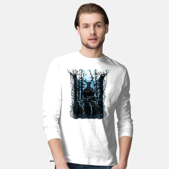 All You Can Hear In The Forest Is NI-Mens-Long Sleeved-Tee-zascanauta