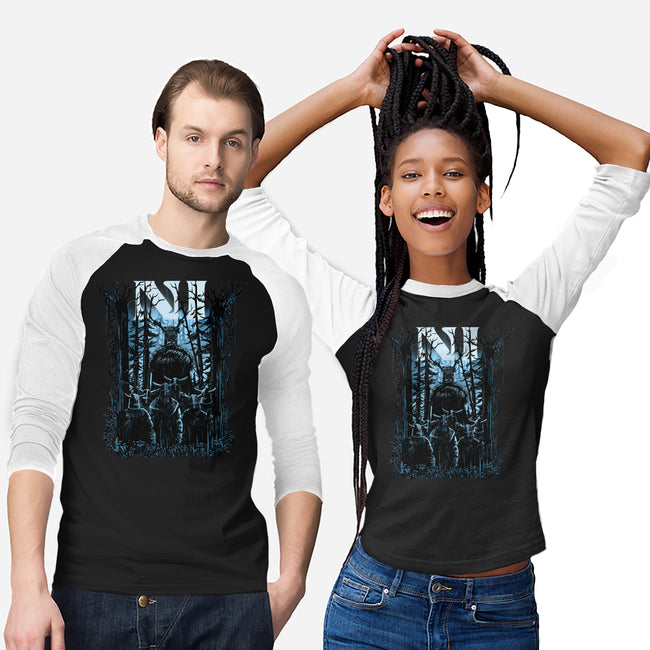 All You Can Hear In The Forest Is NI-Unisex-Baseball-Tee-zascanauta