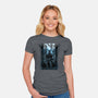 All You Can Hear In The Forest Is NI-Womens-Fitted-Tee-zascanauta