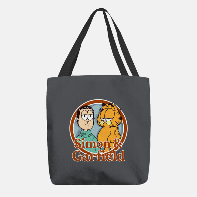 Simon & Garfield-None-Basic Tote-Bag-SeamusAran