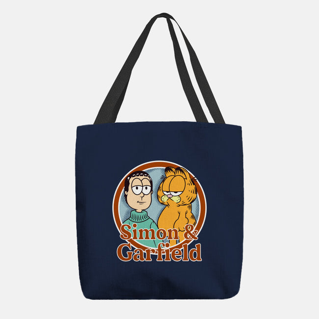 Simon & Garfield-None-Basic Tote-Bag-SeamusAran