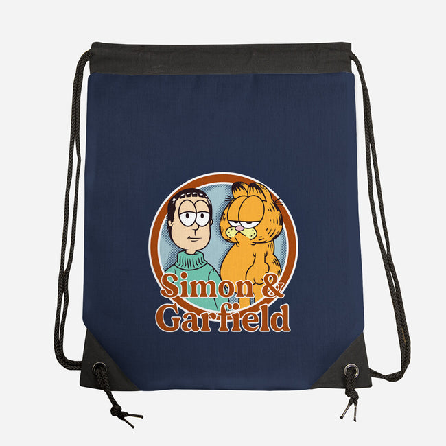 Simon & Garfield-None-Drawstring-Bag-SeamusAran