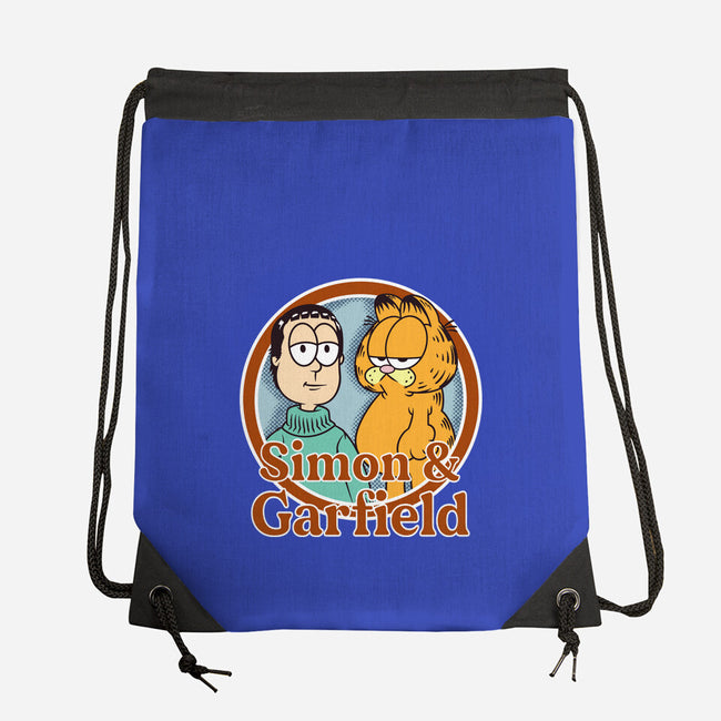 Simon & Garfield-None-Drawstring-Bag-SeamusAran