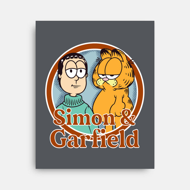 Simon & Garfield-None-Stretched-Canvas-SeamusAran