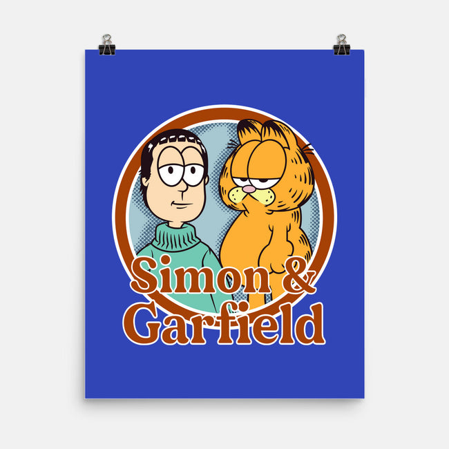 Simon & Garfield-None-Matte-Poster-SeamusAran