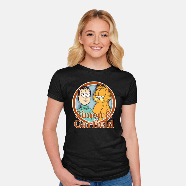 Simon & Garfield-Womens-Fitted-Tee-SeamusAran